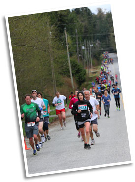 King Road in Gibsons, 4km